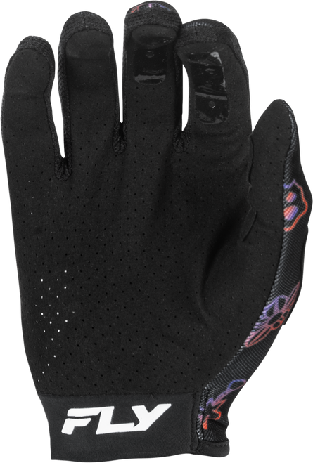Youth Lite Outline Gloves Black/Red/Purple Ym