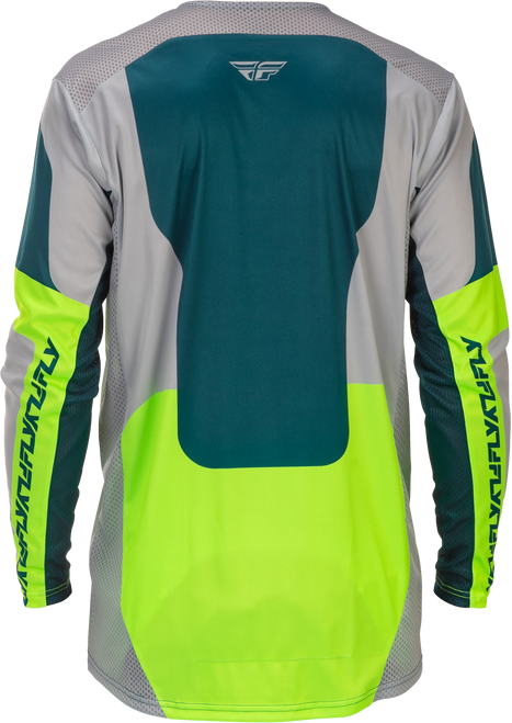 Lite Jersey Grey/Lime/Teal Sm