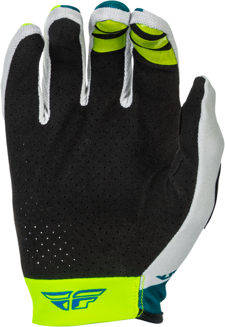 Lite Gloves Grey/Lime/Teal 3x