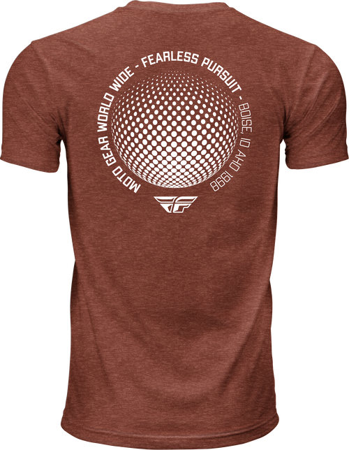 Fly Worldwide Tee Red Sm