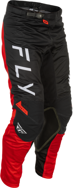 Kinetic Mesh Center Pants Black/White/Red Sz 38