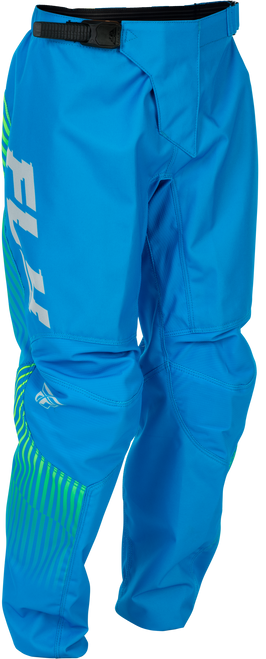 Youth F 16 Pants Blue/Hi Vis Sz 24