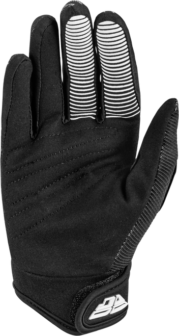 Youth F 16 Gloves Black/White Ym