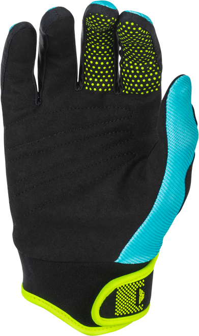 F 16 Gloves Aqua/Black/White Xl