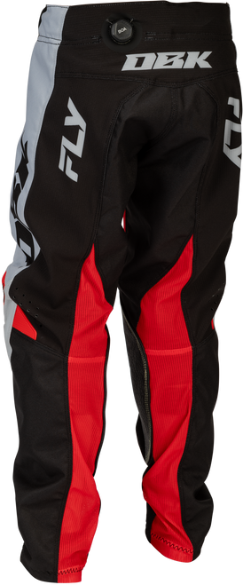 Youth Kinetic Dbk Pants Grey/Black/Red Sz 24