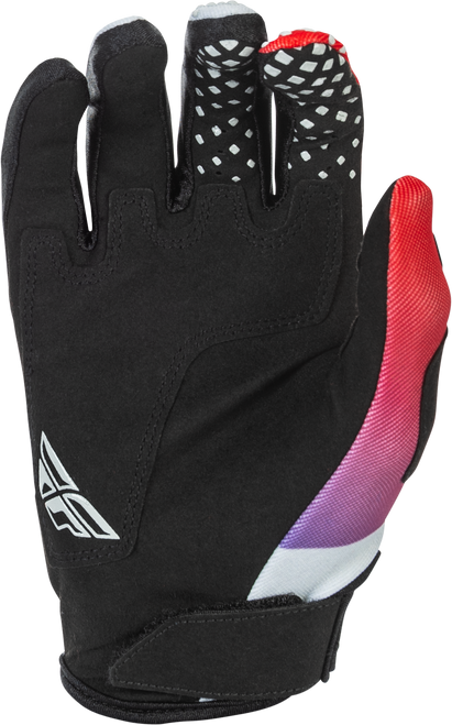 Youth Kinetic Gloves Grey/Red/Purple/Black Ym