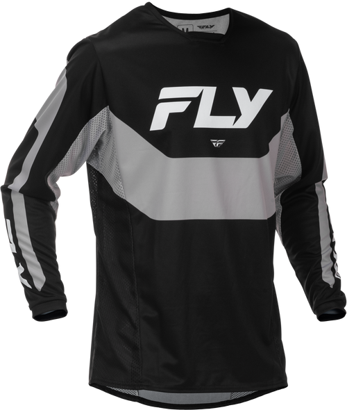 Kinetic Jersey Black/Grey Md