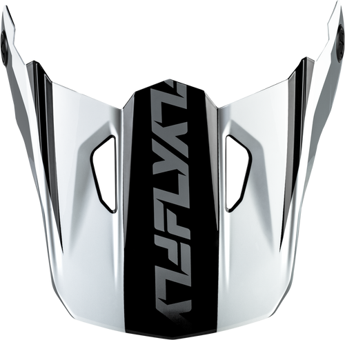 Kinetic Crest Helmet Visor Black/White/Grey Xl/2x