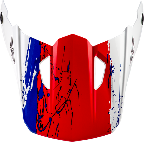 Yth Kinetic Drip Helmet Visor Red/Black/White Ys Yl