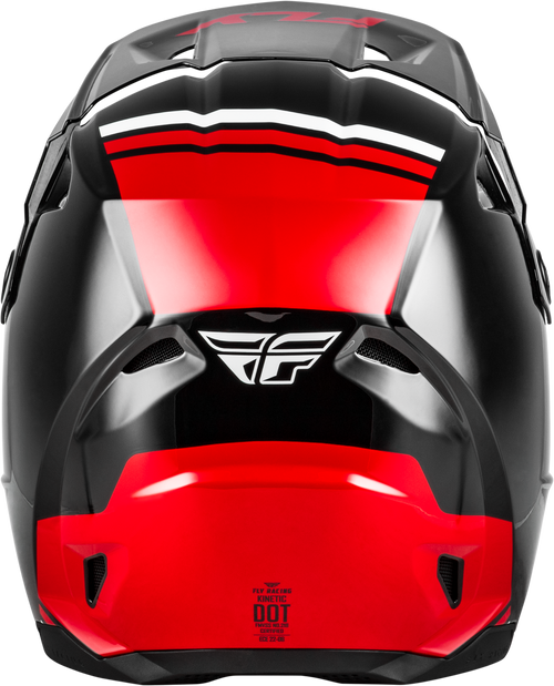 Kinetic Verdict Helmet Black/Red/White Lg