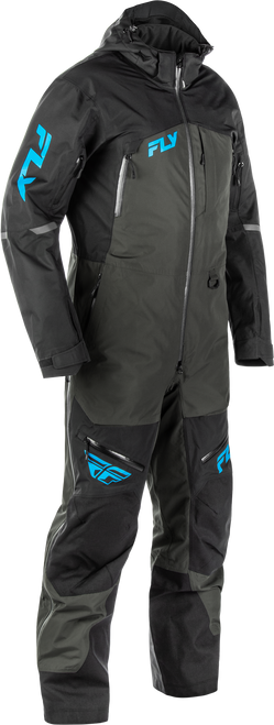 Incline Monosuit Black/Grey/Blue Sm