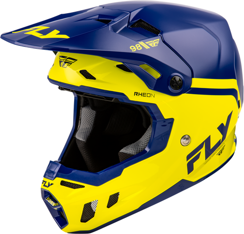 Formula Cc Objective Helmet Navy/Yellow Sm