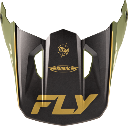 Kinetic Rally Helmet Visor Matte Moss Gry/Khaki/Wht Xs/Sm