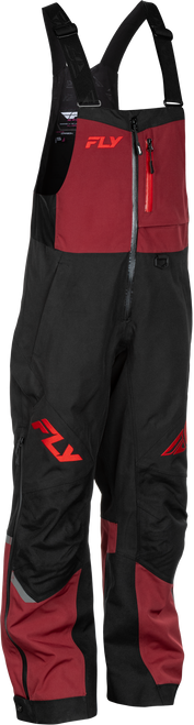 Women's Carbon Bibs Merlot/Red Lg