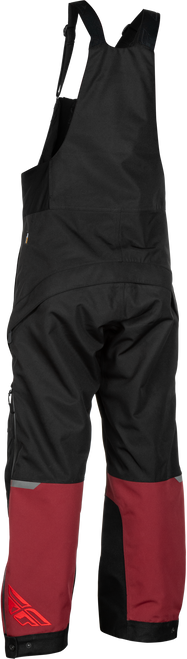 Women's Carbon Bibs Merlot/Red Lg