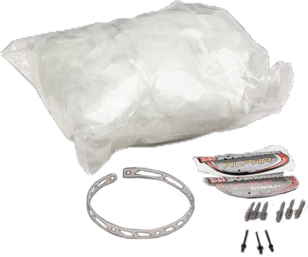 Muffler Repack Kit Alpha Taper