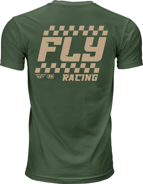 Fly Staple Tee Green Md
