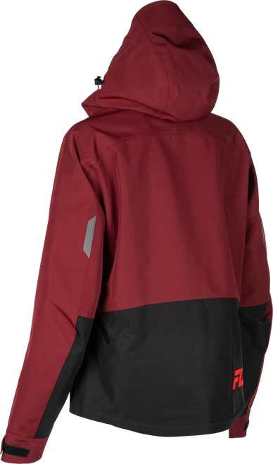 Women's Carbon Jacket Merlot/Red Md