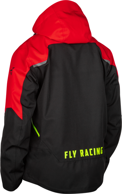 Carbon Jacket Black/Red Md