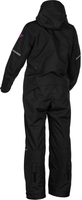 Women's Cobalt Shell Monosuit Black/Fuschia Xs