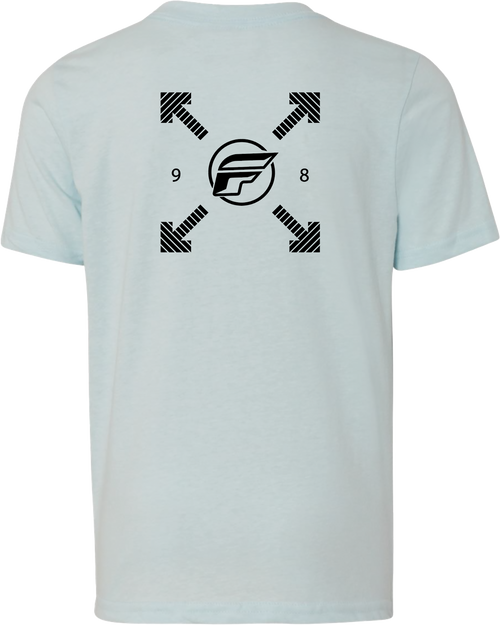 Youth Fly Lost Tee Ice Blue Yl