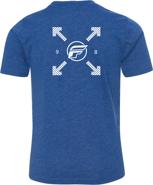 Youth Fly Lost Tee Royal Blue Ys