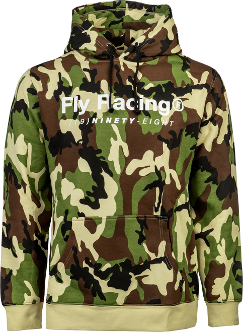 Fly Trademark Hoodie Army Camo Sm