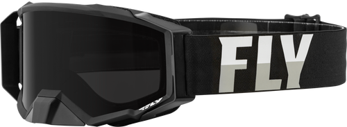 Zone Pro W/C Goggle Blk/White W/Dark Smoke Hydro Lens