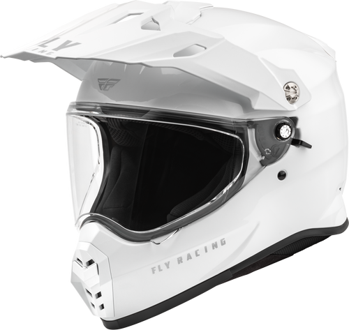 Trekker Solid Helmet White Sm