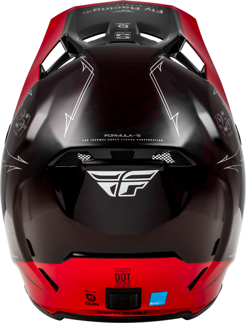 Formula S Carbon Legacy Helmet Red Carbon/Black 2x