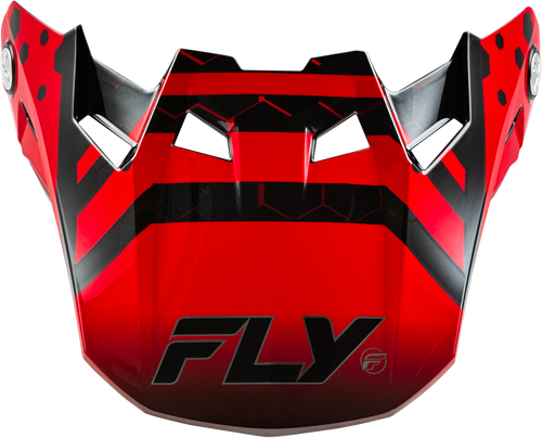 Formula Cc Tektonic Visor Black/Red/Orange Yl/Sm