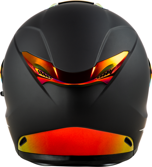 Sentinel Recon Helmet Matte Black/Fire Chrome Xs