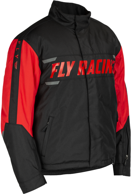 Outpost Jacket Black/Red Lg