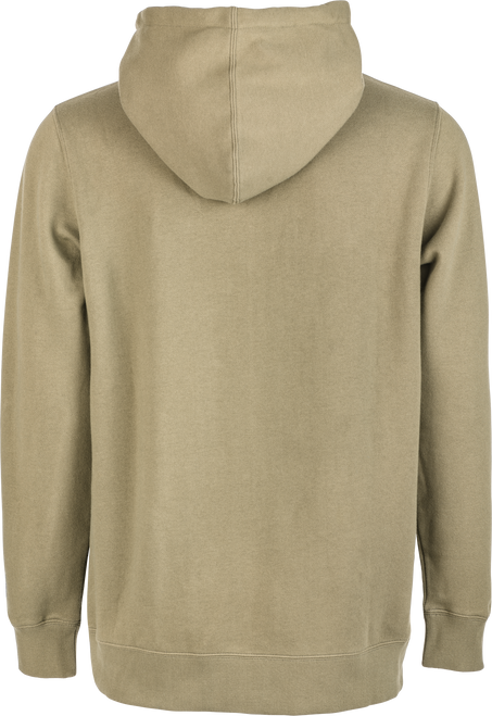 Fly Corporate Zip Up Hoodie Tan/Black Md