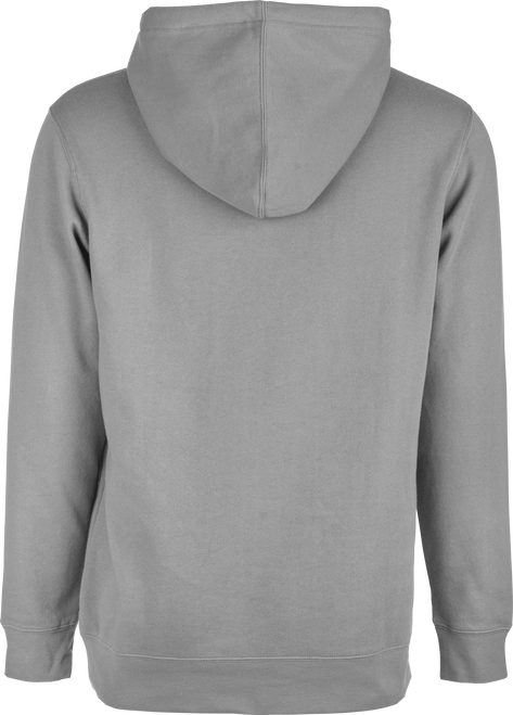 Fly Corporate Pullover Hoodie Grey/Blue Md