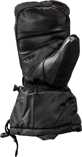 Cascade Mittens Black/Grey/Hi Vis Lg