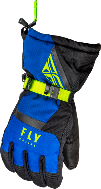 Cascade Gloves Black/Blue/Hi Vis 3x