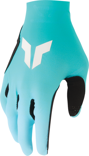 THOR Sportmode Iconic Gloves - Aqua/Powder Blue - Medium 3330-9114