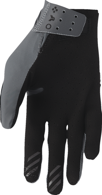 THOR Sportmode Vented Iconic Gloves - Charcoal - XS 3330-8295