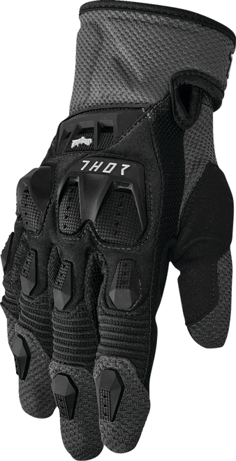 THOR Terrain Gloves - Black/Charcoal - Large 3330-8245