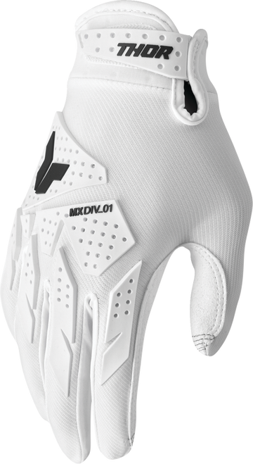 THOR Launchmode XP Gloves - White - Small 3330-8155