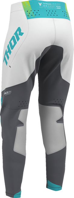 THOR Women's Sportmode Velocity Pants - Gray/Aqua - US 1/2 2902-0408