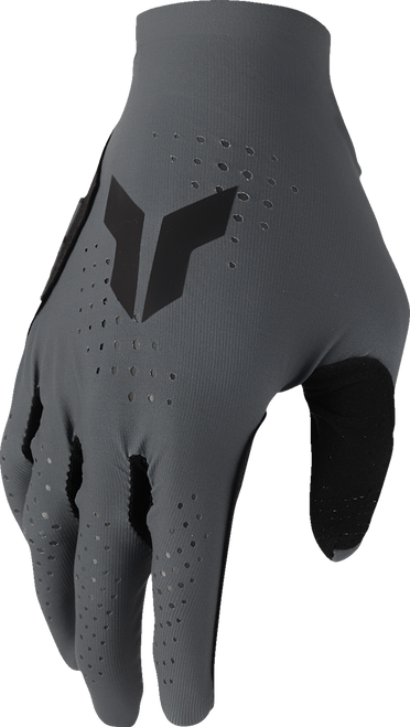 THOR Sportmode Vented Iconic Gloves - Charcoal - Medium 3330-8297