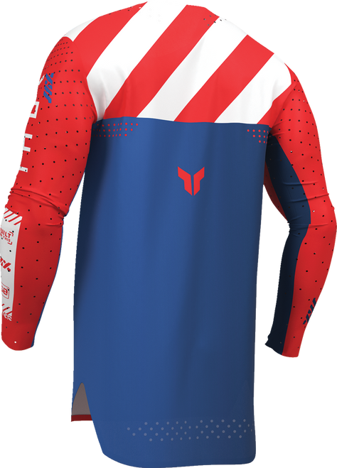 THOR Sportmode Synth Jersey - Red - Large 2910-8384