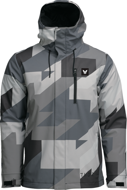 THOR Brave Tour Jacket - Gray/Black Camo - Medium 2920-0862