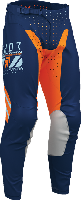 THOR Launchmode Futura Pants - Navy/Orange - US 38 2901-12299