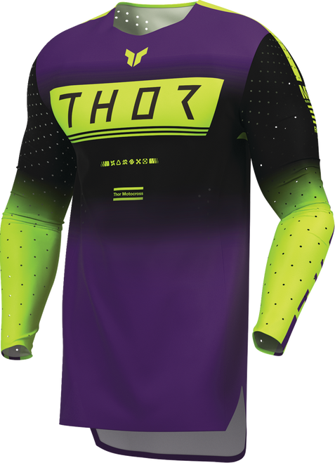 THOR Sportmode Geo Jersey - Black/Purple - Small 2910-8742