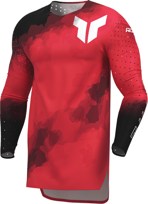 THOR Sportmode Carbon Jersey - Black/Red - Medium 2910-8728