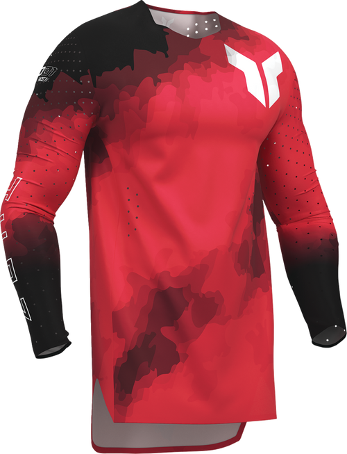 THOR Sportmode Carbon Jersey - Black/Red - Small 2910-8727