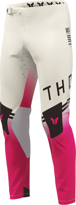 THOR Sportmode Geo Pants - Vintage White/Pink - US 29 2901-12824